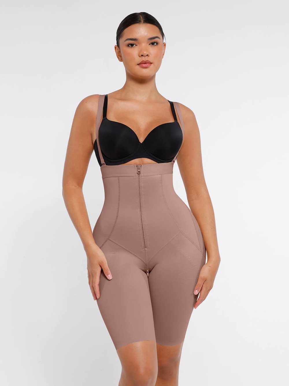 Fashion Body Shaper clips inside for post-operative wear