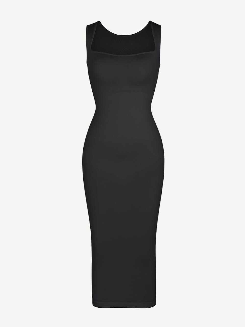 Eco-friendly Seamless 360° Waist Control Spaghetti Strap Suspender Long Skirt