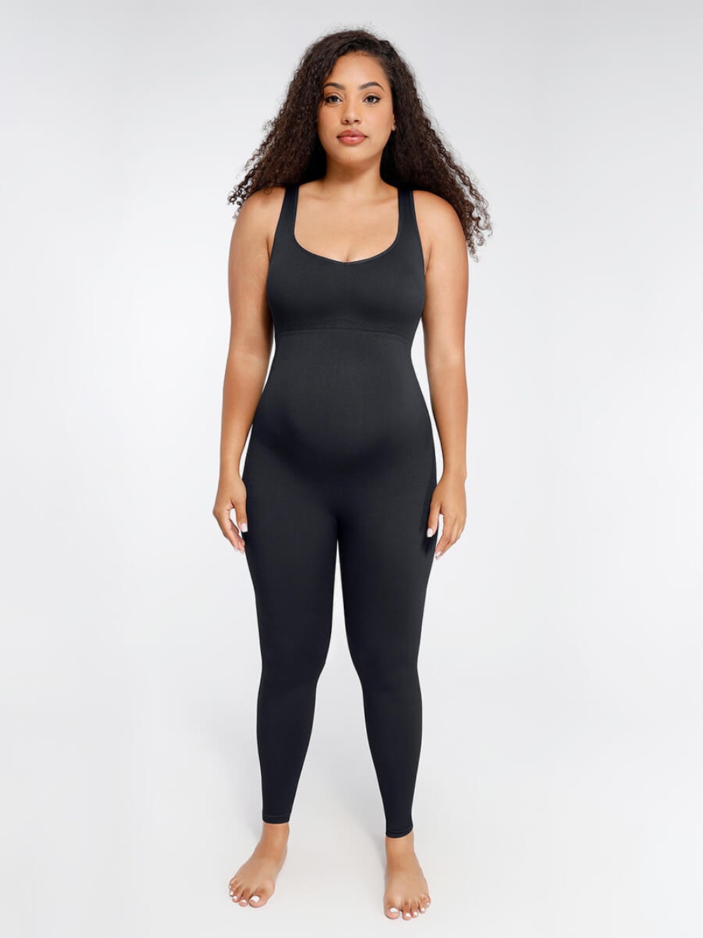 Seamless Eco-friendly🌿 Back Lifting Abdominal Supports Maternity Catsuit Jumpsuit