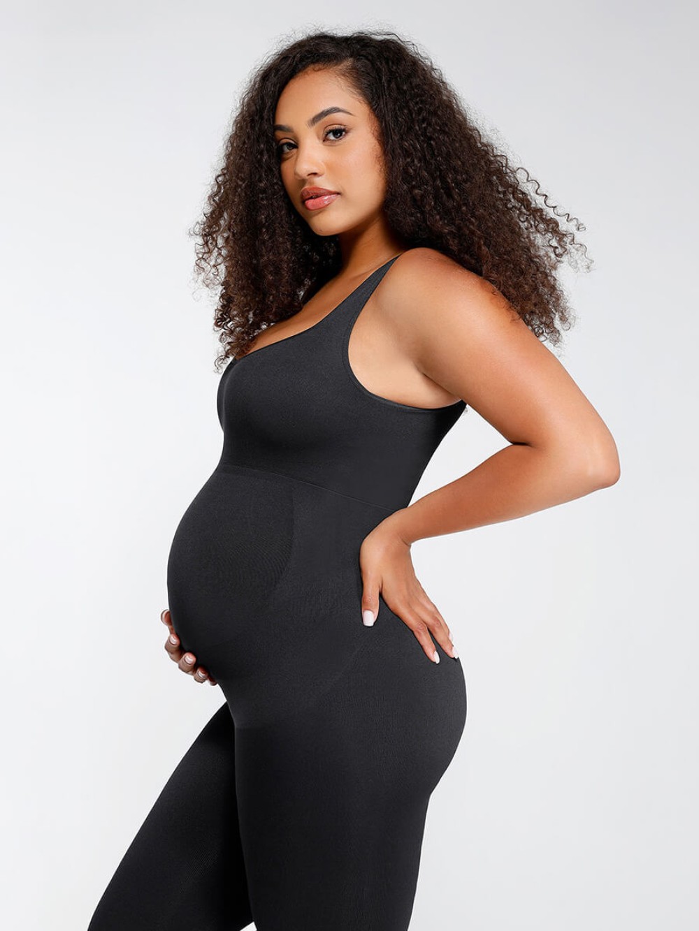 Seamless Eco-friendly🌿 Back Lifting Abdominal Supports Maternity Catsuit Jumpsuit