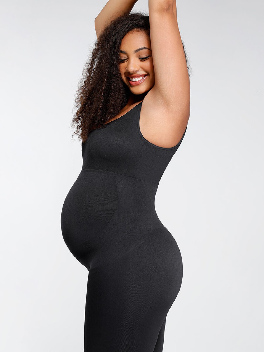 Seamless Eco-friendly🌿 Back Lifting Abdominal Supports Maternity Catsuit Jumpsuit