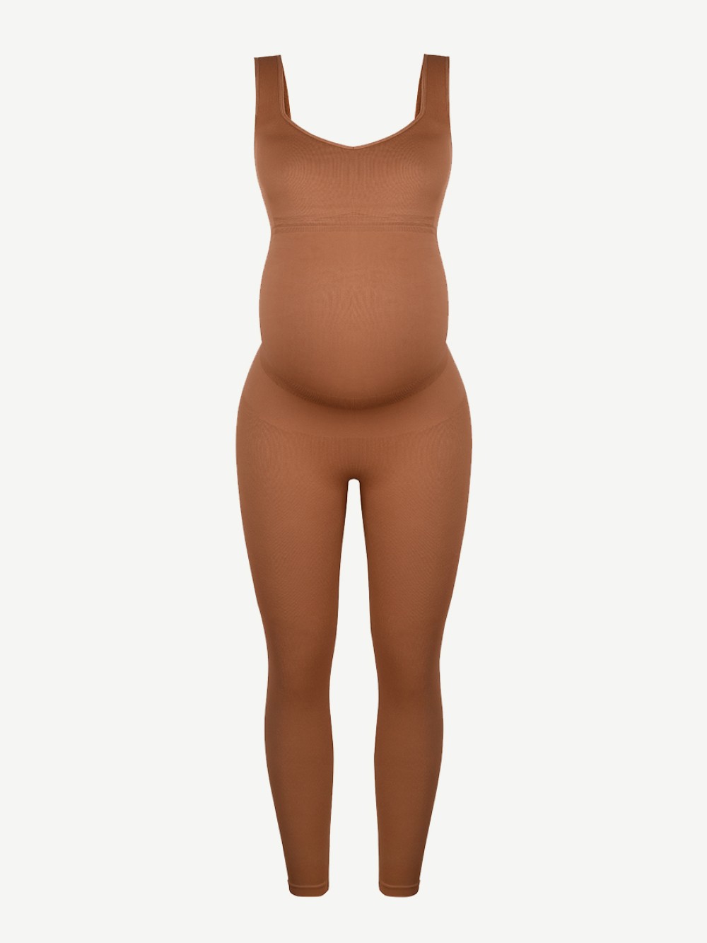 Seamless Eco-friendly🌿 Back Lifting Maternity Catsuit Jumpsuit