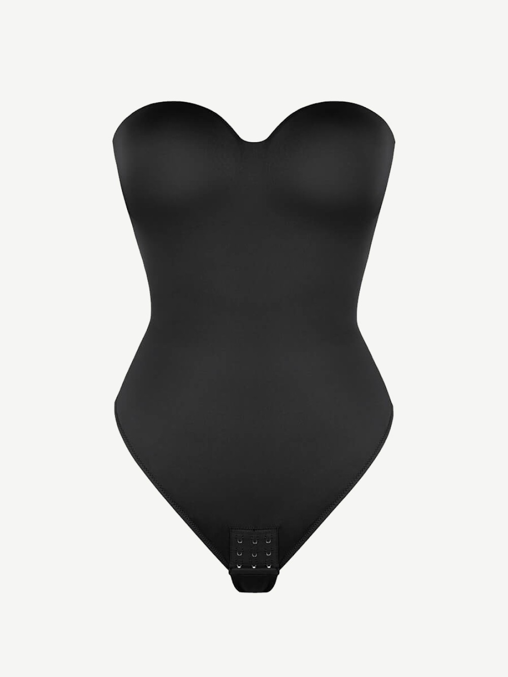 One-Piece Underwire Strap Removable Waist And Abdomen Shaping Thong Bodysuit