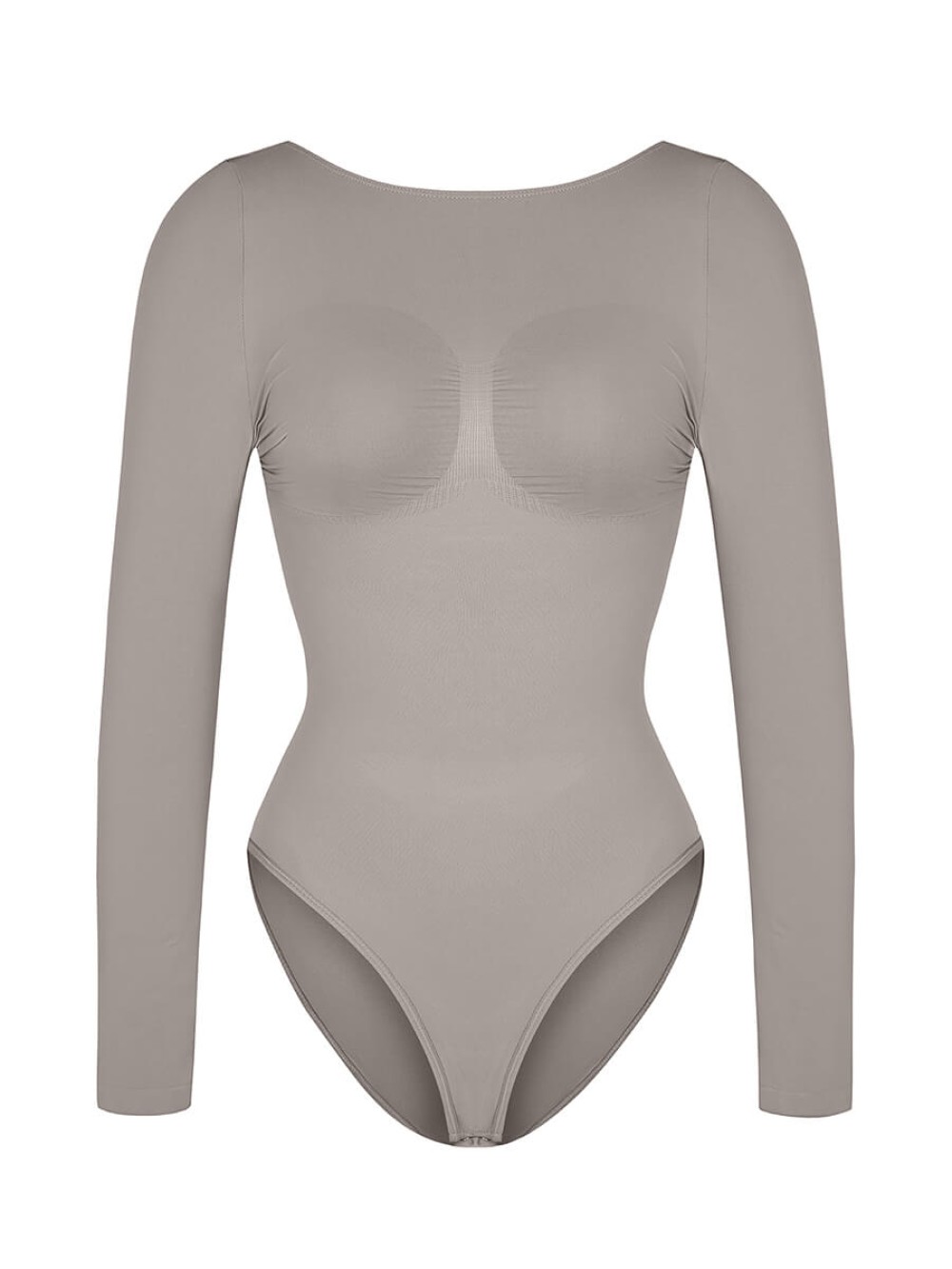 Seamless Bust Support Waist Cinching Tummy Control Shapewear Bodysuit