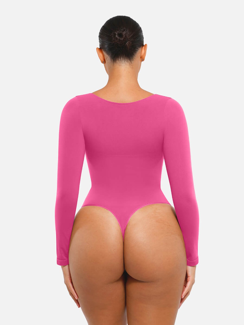 Fashion Seamless Chest Support Tummy Control Thong Bodysuit