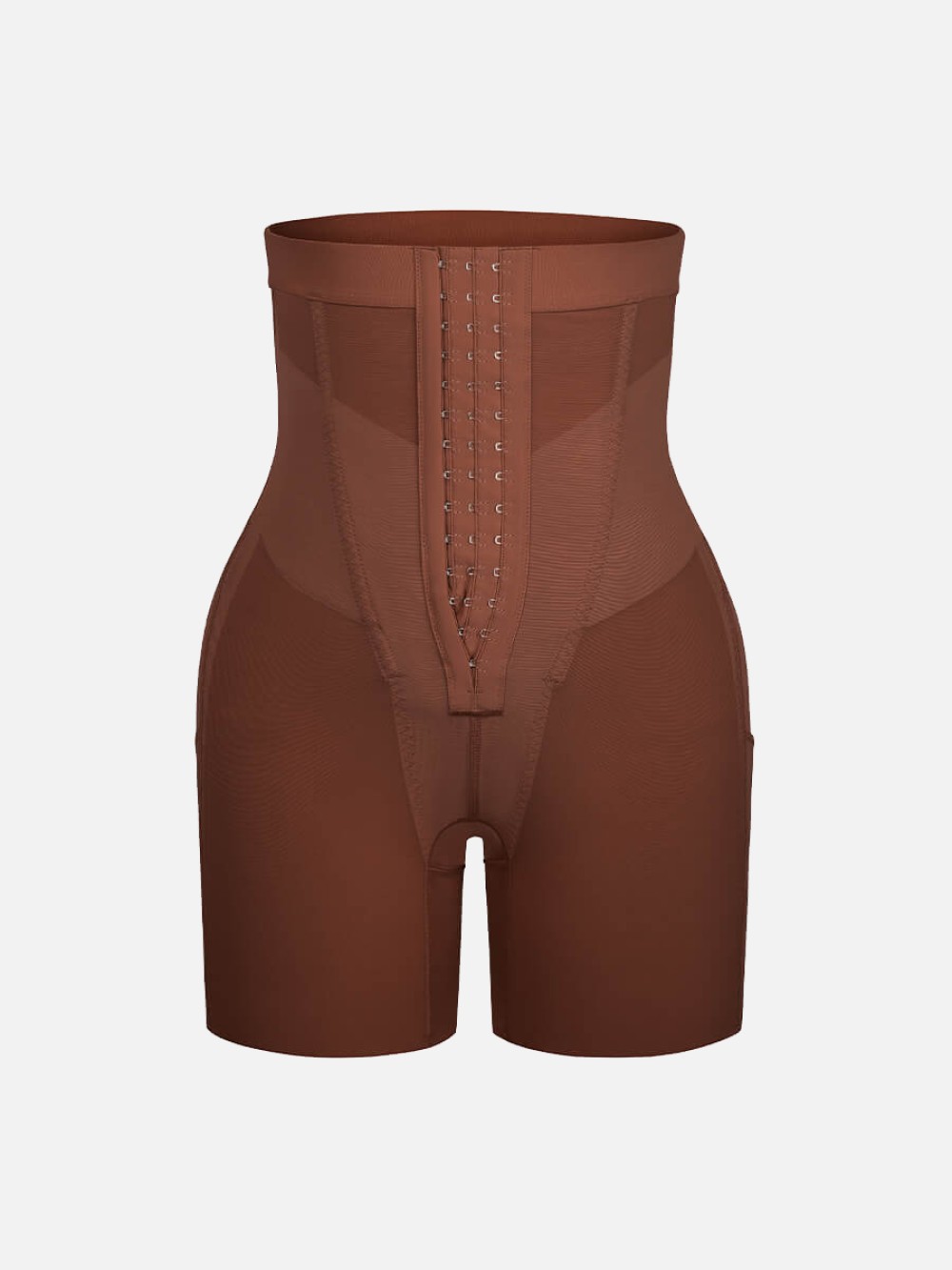 High Waisted Shaping Briefs Breathable Mesh Waist & Abdomen Control Butt Lifter