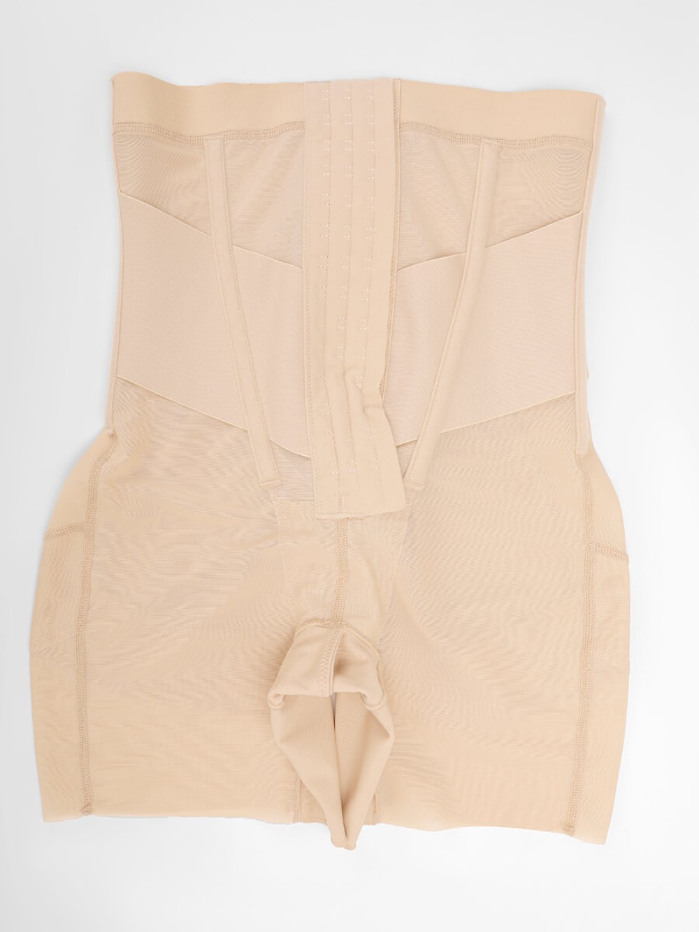 High-Waisted Shaping Briefs Breathable Mesh Waist & Abdomen Control Butt Lifter