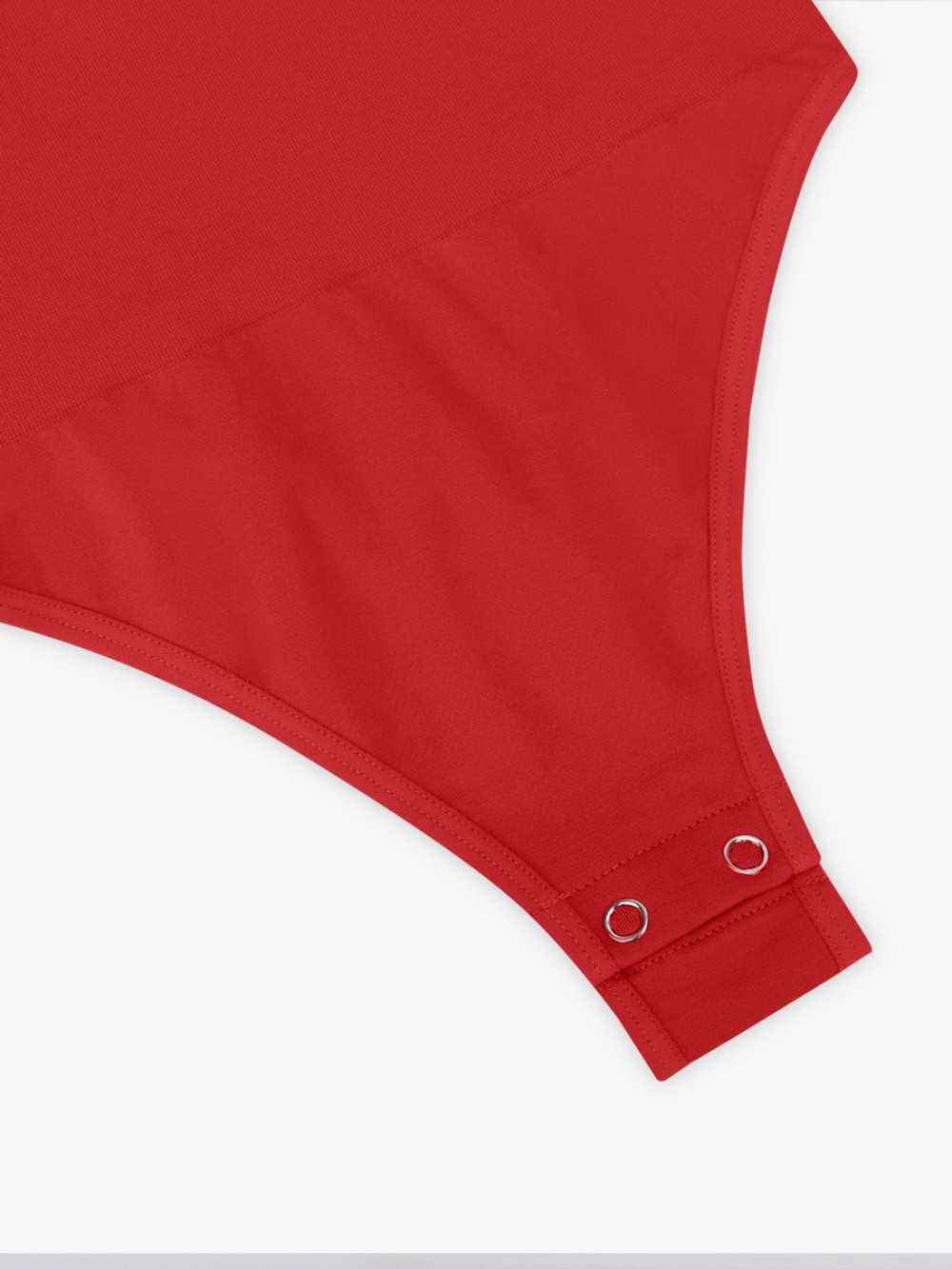 Seamless Bra Free Cami Tummy Control Thong Bodysuit with Removable Pads