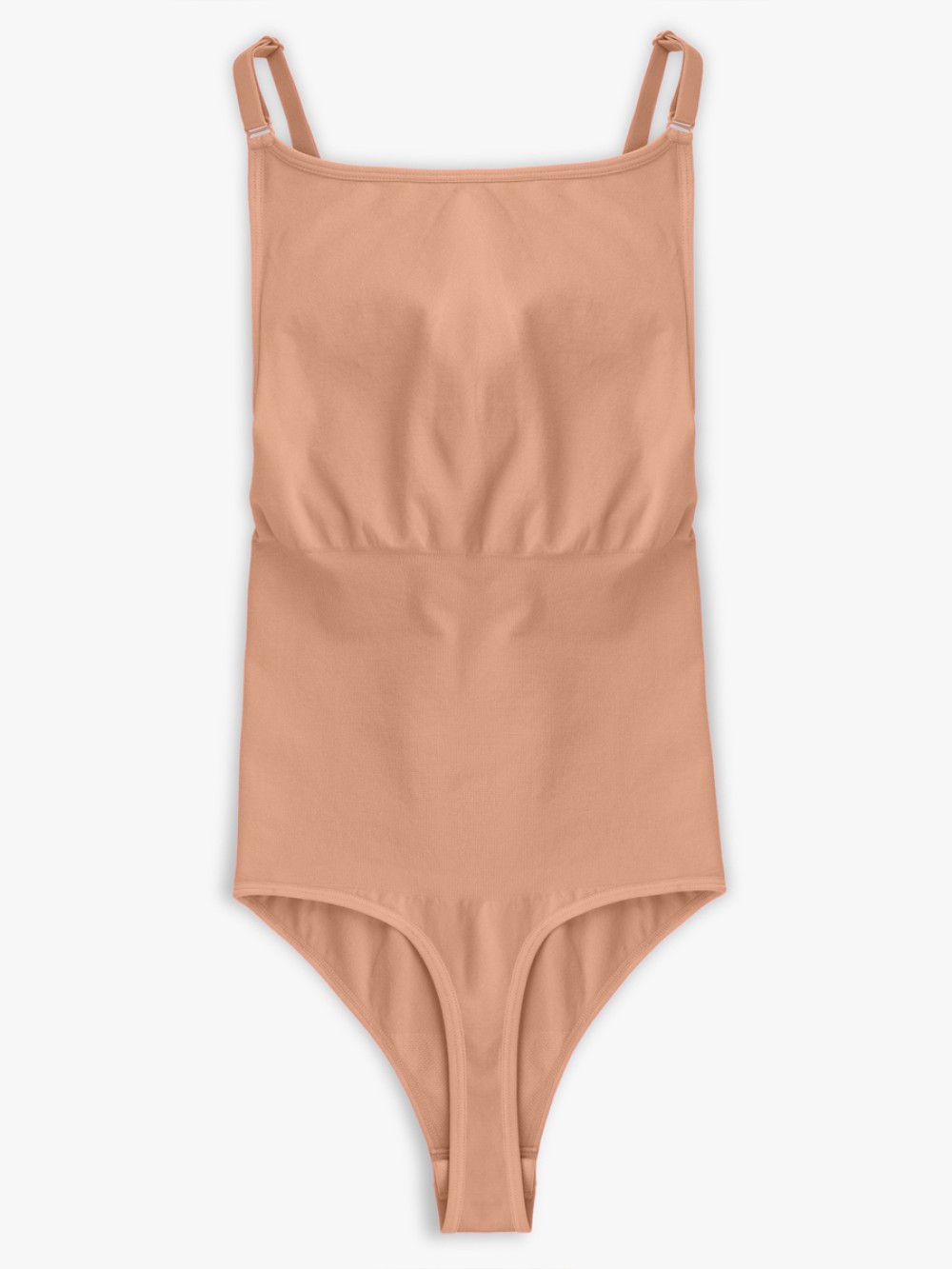 Seamless Bra Free Cami Tummy Control Thong Bodysuit