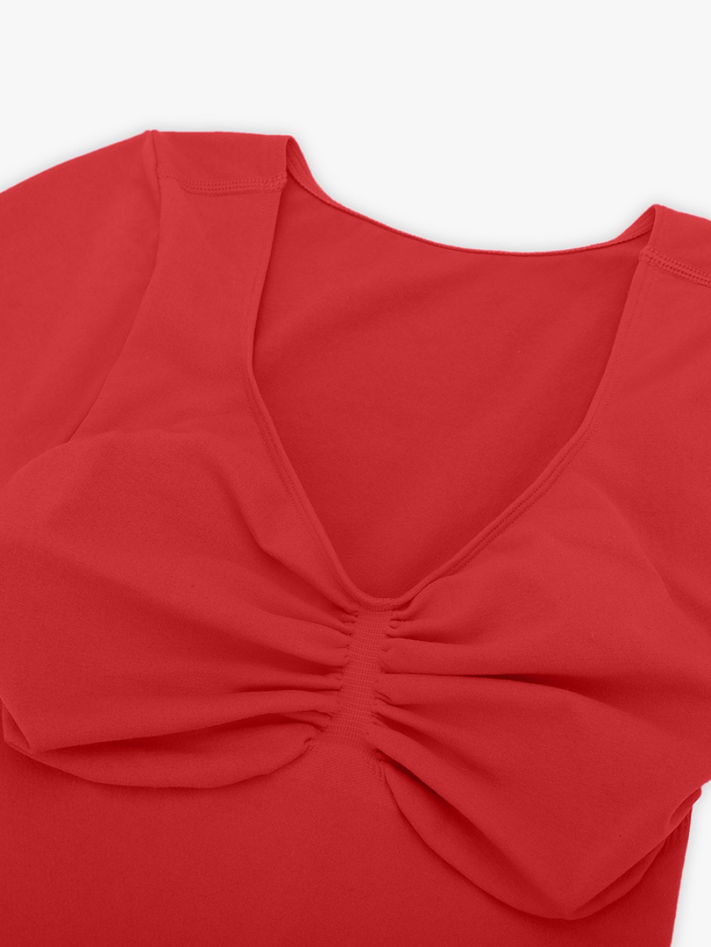 Seamless Bust Support Waist & Abdomen Shaping Thong Bodysuit