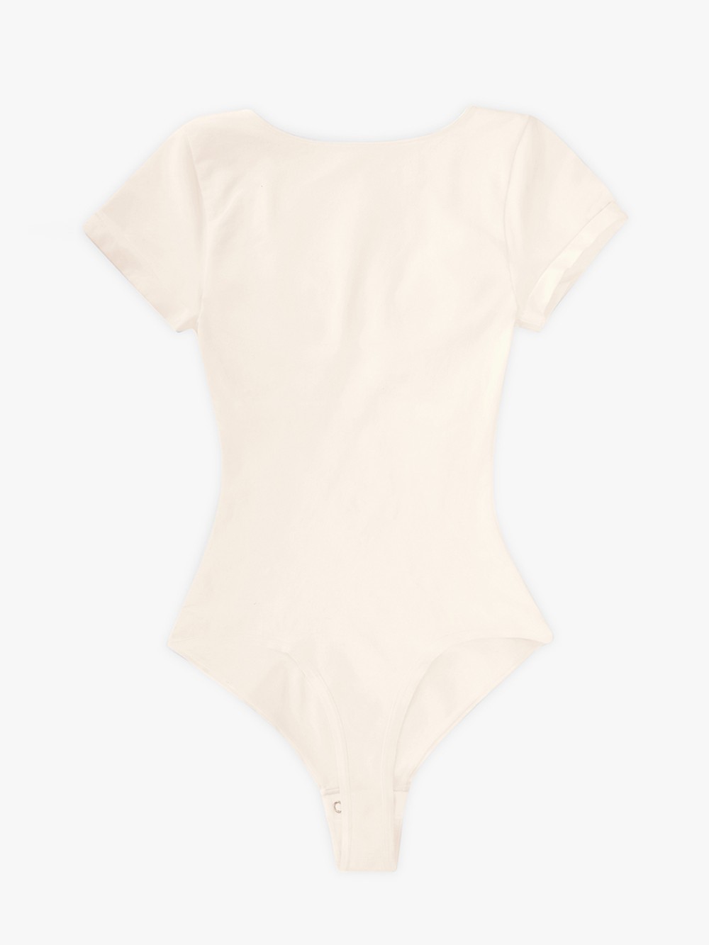 Women Seamless Bust Support Waist & Abdomen Shaping Thong Bodysuit