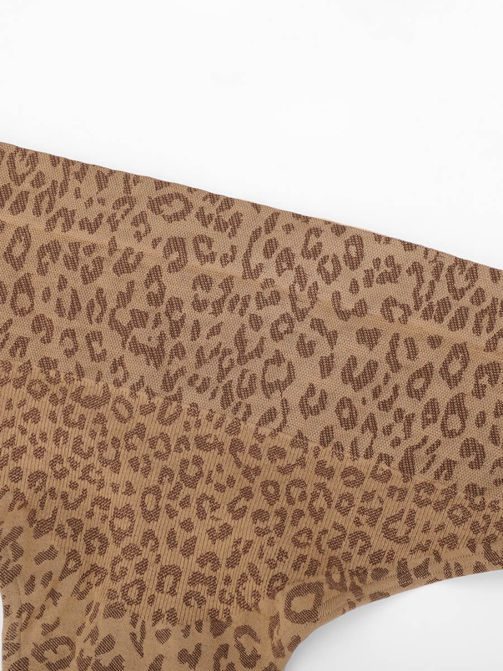 Leopard Print Seamless Tummy Control Crotch Antibacterial Briefs