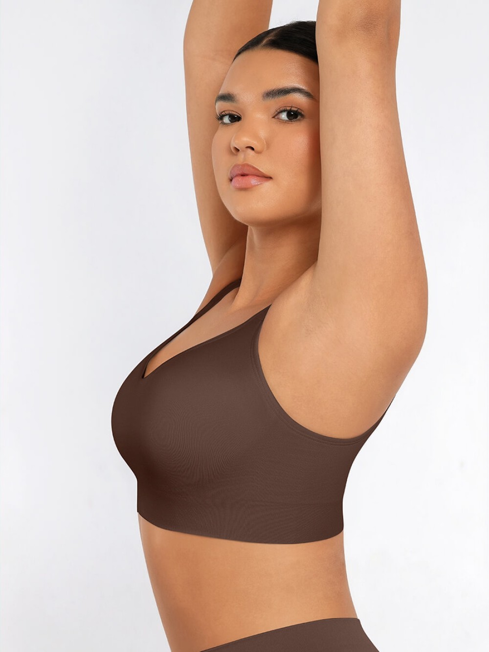Wholesale Wireless Seamless Bust Support Shapewear Bra