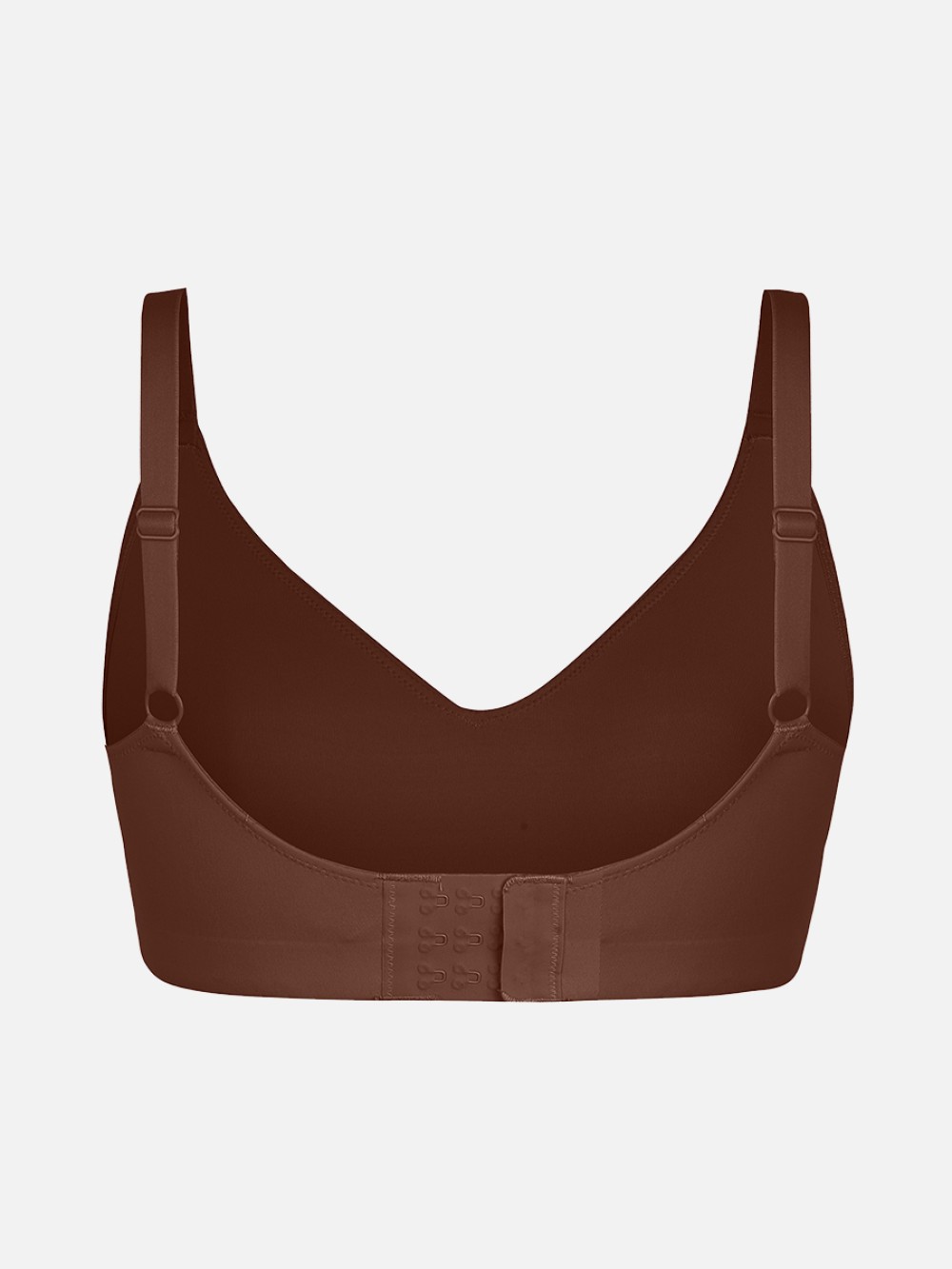 Wholesale Seamless Comfort Underarm Smoothing V-Neck Bralette with Adjustable Straps