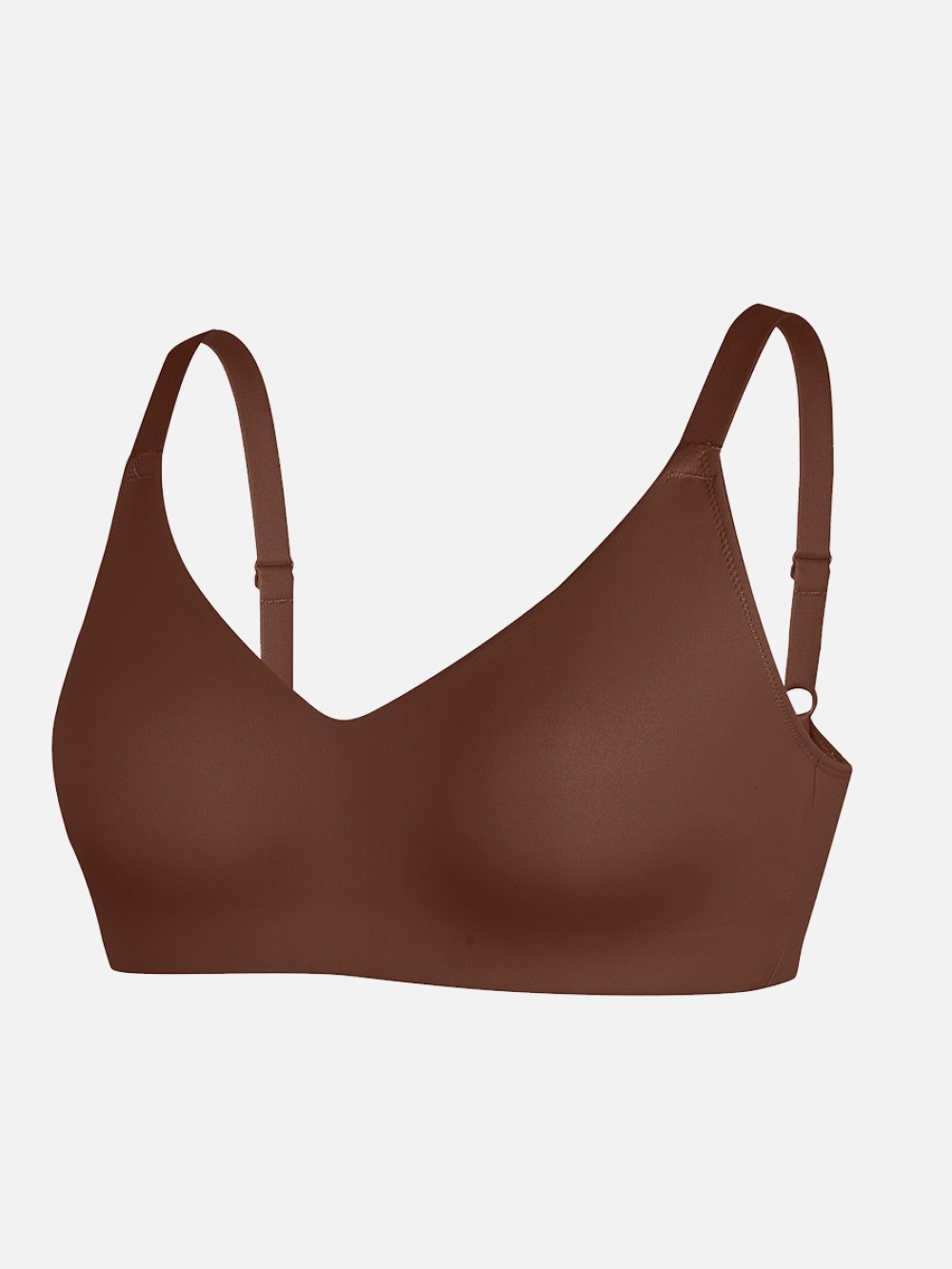 Wholesale Seamless Comfort Underarm Smoothing V-Neck Bralette with Adjustable Straps