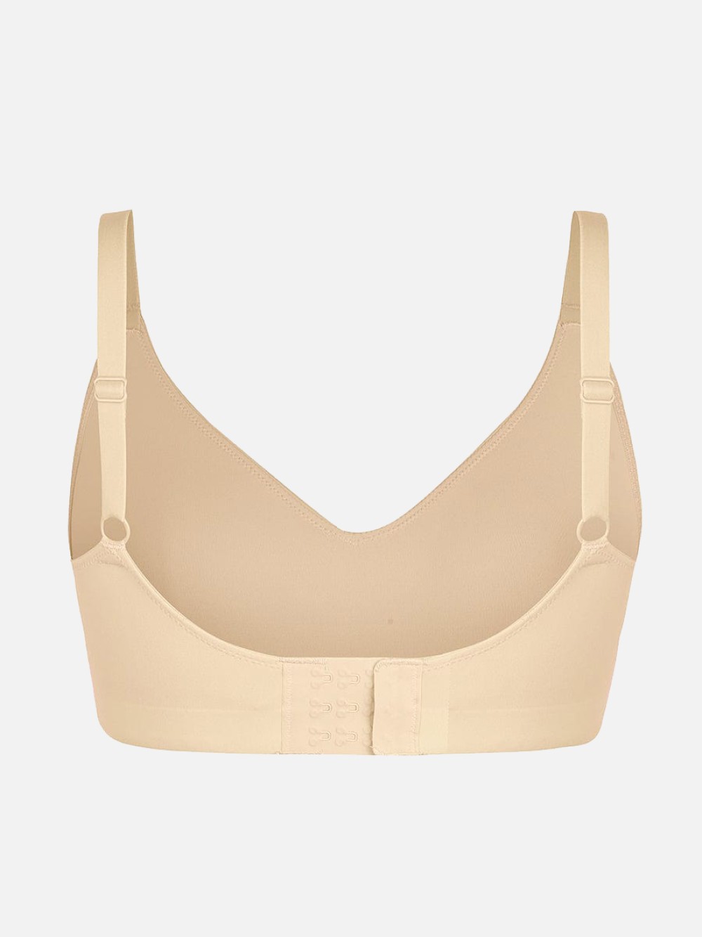 Wholesale Seamless Underarm Smoothing V-Neck Bralette with Adjustable Straps