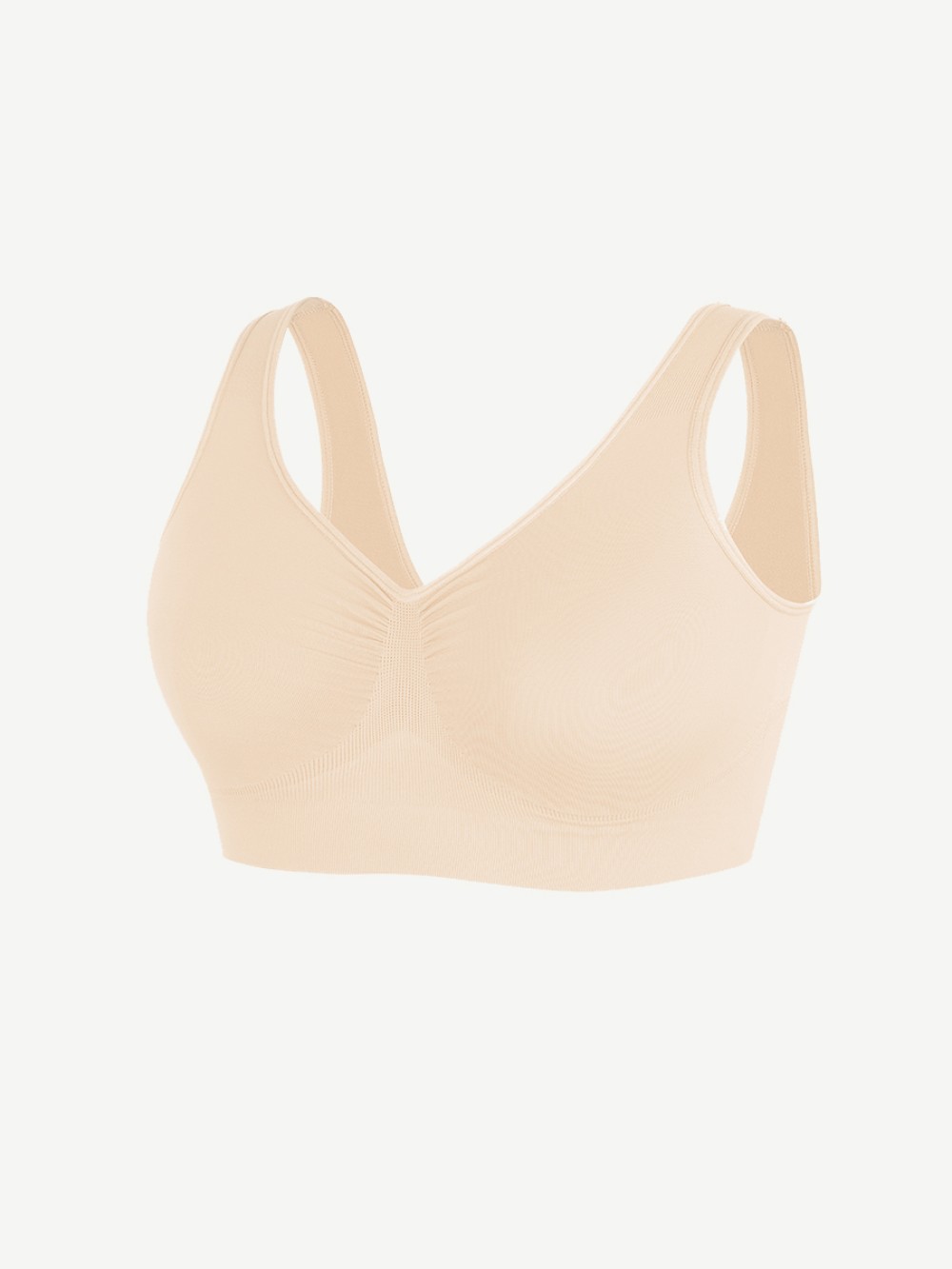 Seamless Shaping Bust Support Wider Back Bra