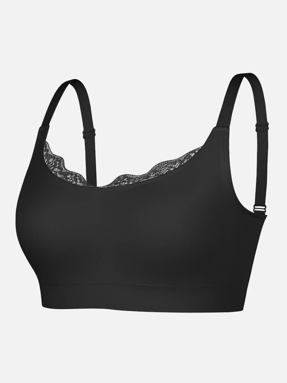 Seamless Scoop Smooth Back Fat Bralettes Bras