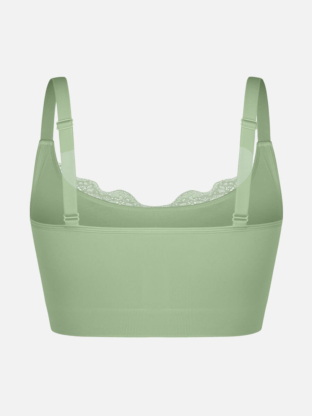 Comfortable Seamless Scoop Smooth Back Fat Bralettes Bras