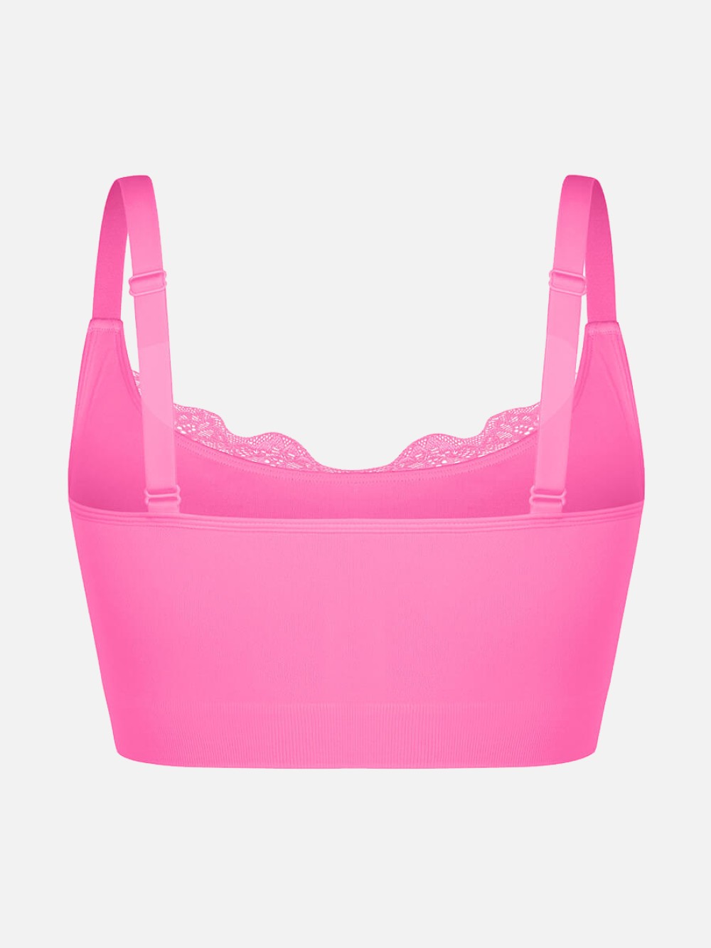 Seamless Comfortable Everyday Scoop Smooth Back Fat Bralettes Bras