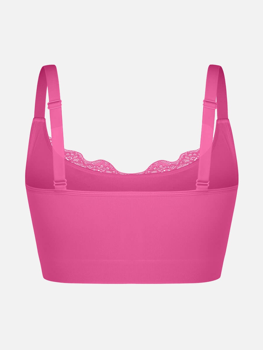 Seamless Comfortable Scoop Smooth Back Fat Bralettes Bras