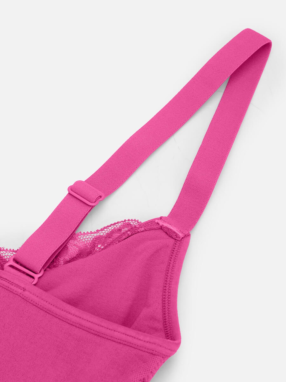 Seamless Comfortable Scoop Smooth Back Fat Bralettes Bras