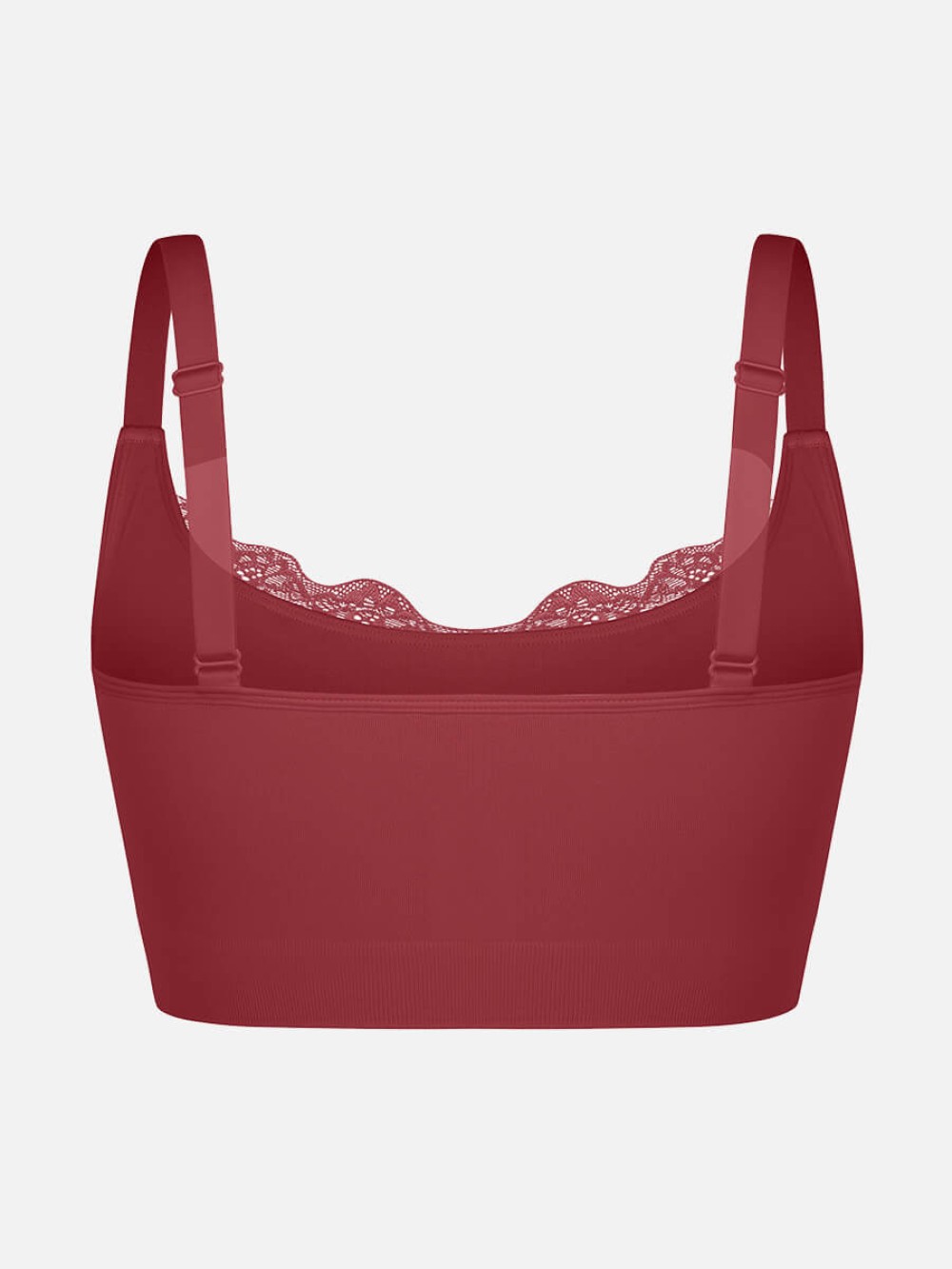 Comfortable Everyday Seamless Scoop Smooth Back Fat Bralettes Bras