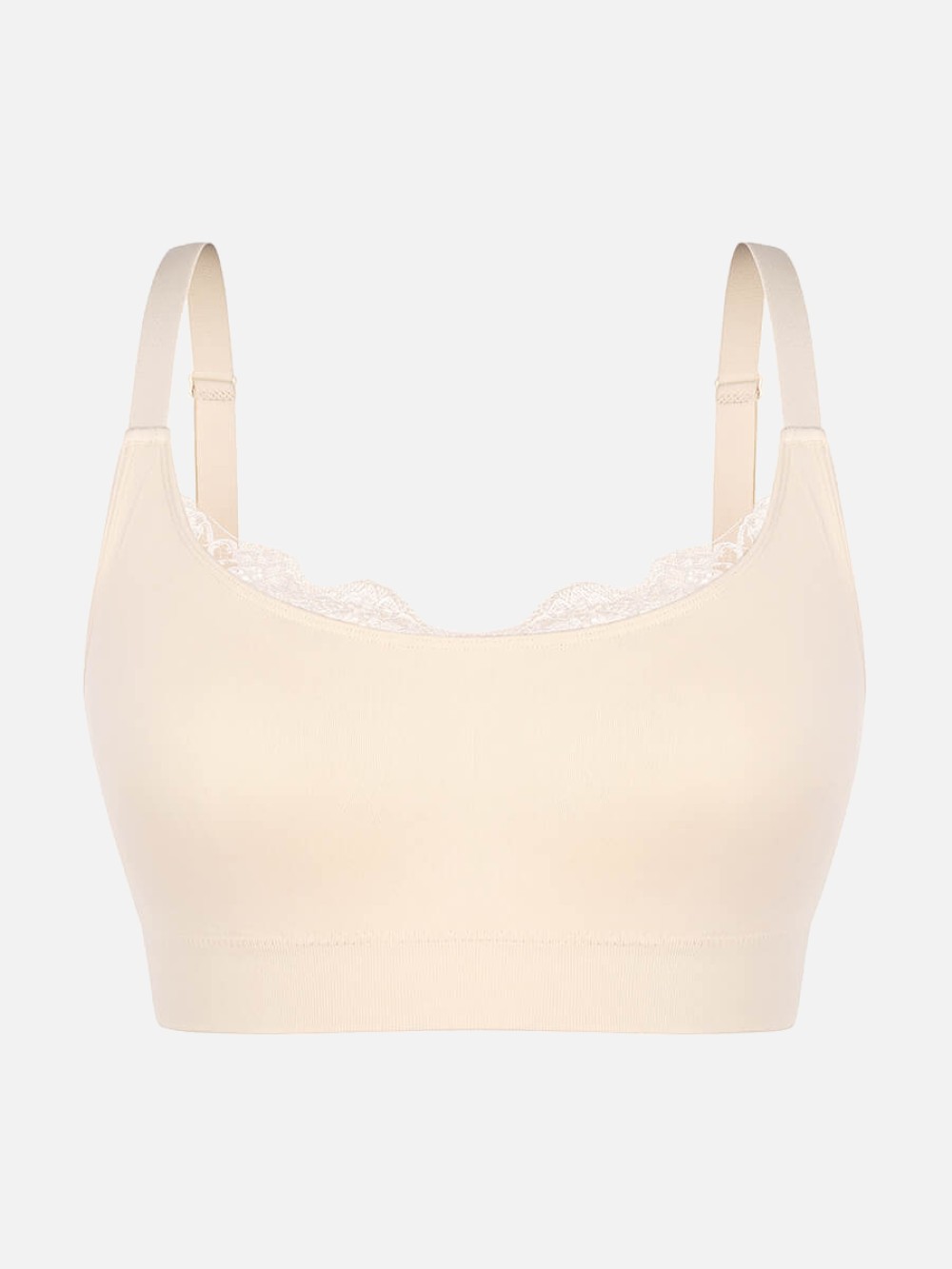 Everyday Seamless Scoop Smooth Back Fat Bralettes Bras