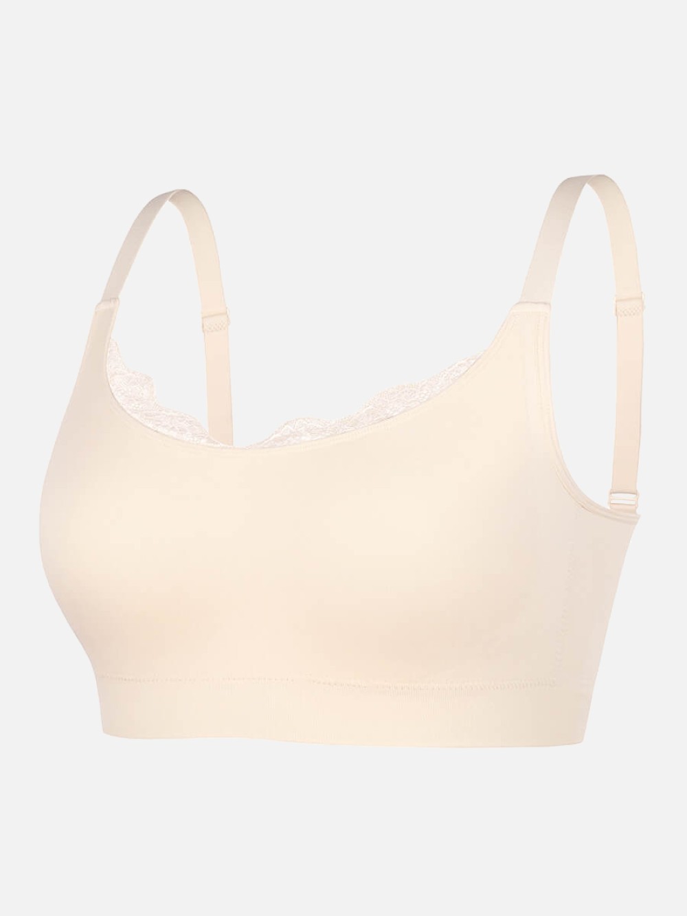 Everyday Seamless Scoop Smooth Back Fat Bralettes Bras