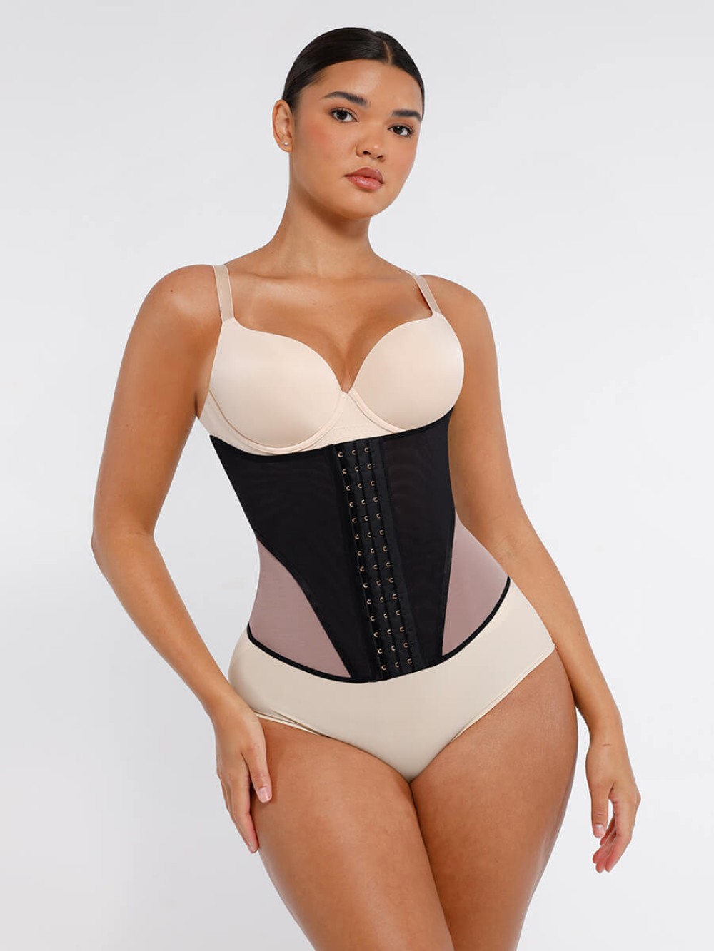 Fashion Mesh Shapewear Waist Cincher Lightweight Breathable