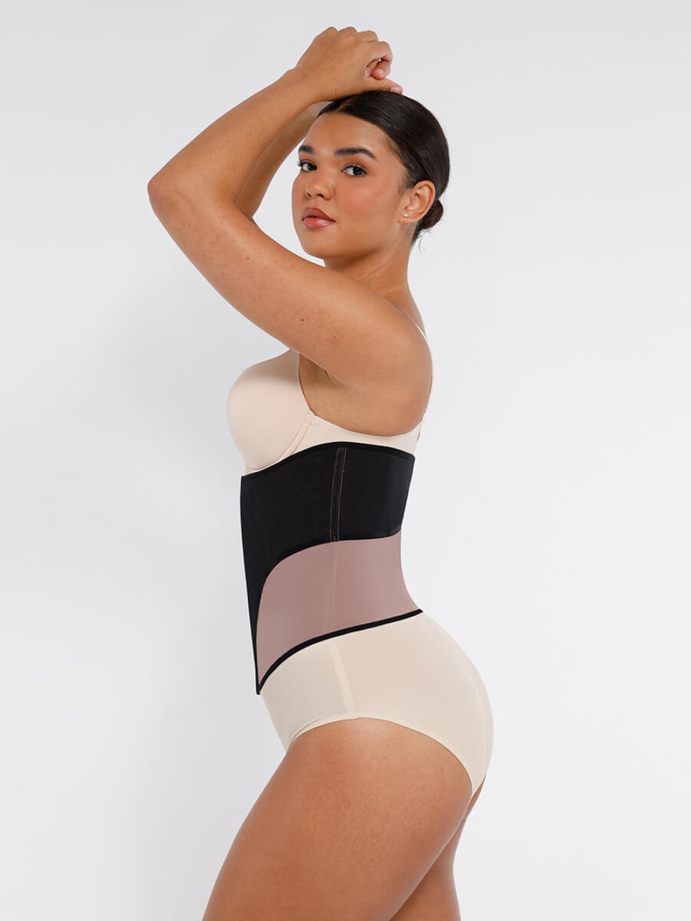 Fashion Mesh Shapewear Waist Cincher Lightweight Breathable