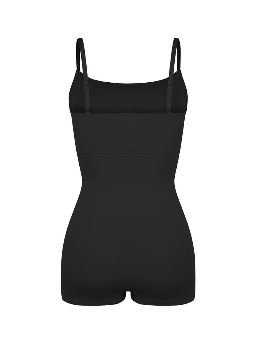 Seamless Waist and Abdomen Shaping Shapewear Bodysuit with Adjustable Straps