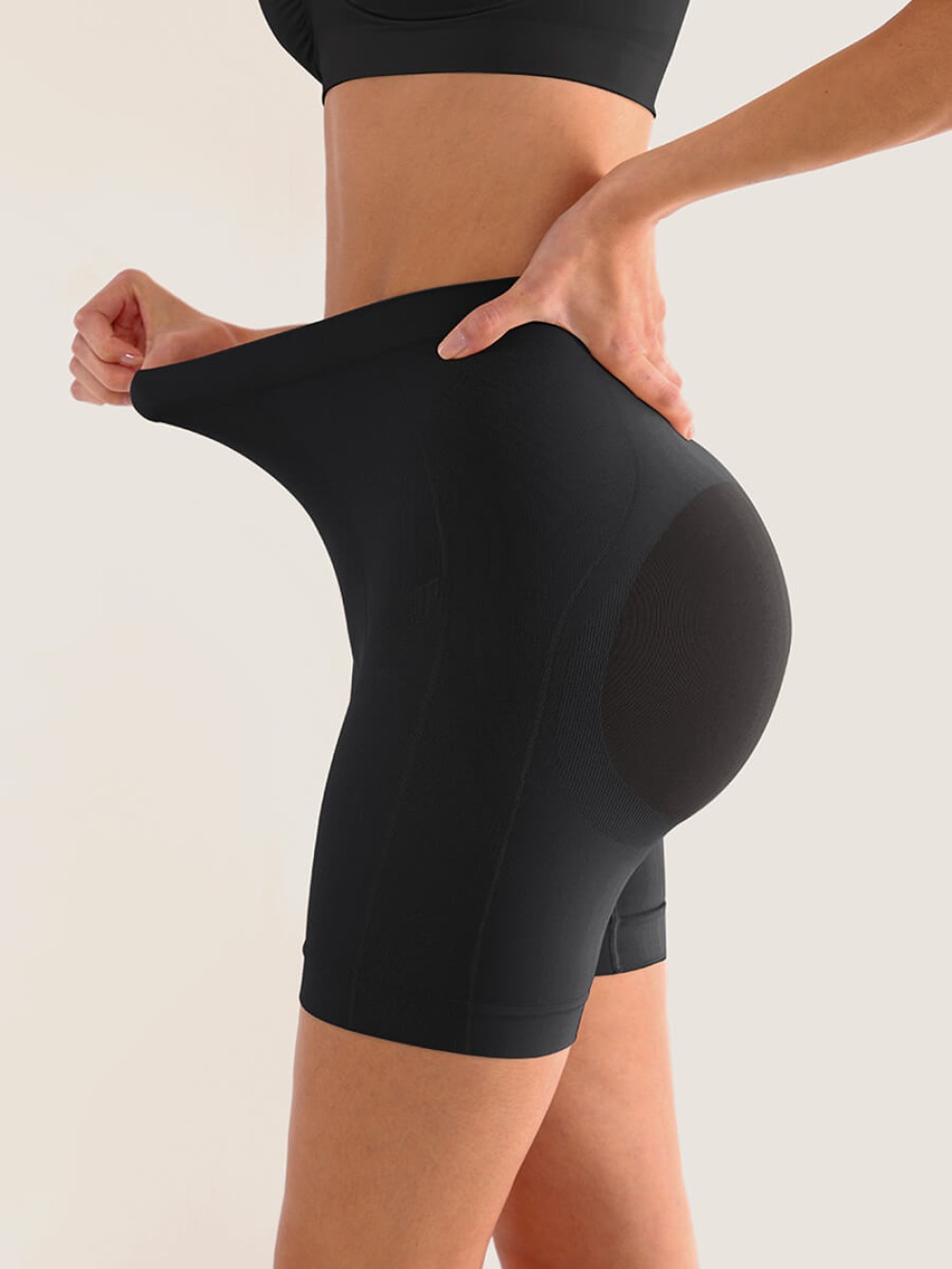 Seamless Slimming Mid-Waist Tummy Control Boyshorts Panties