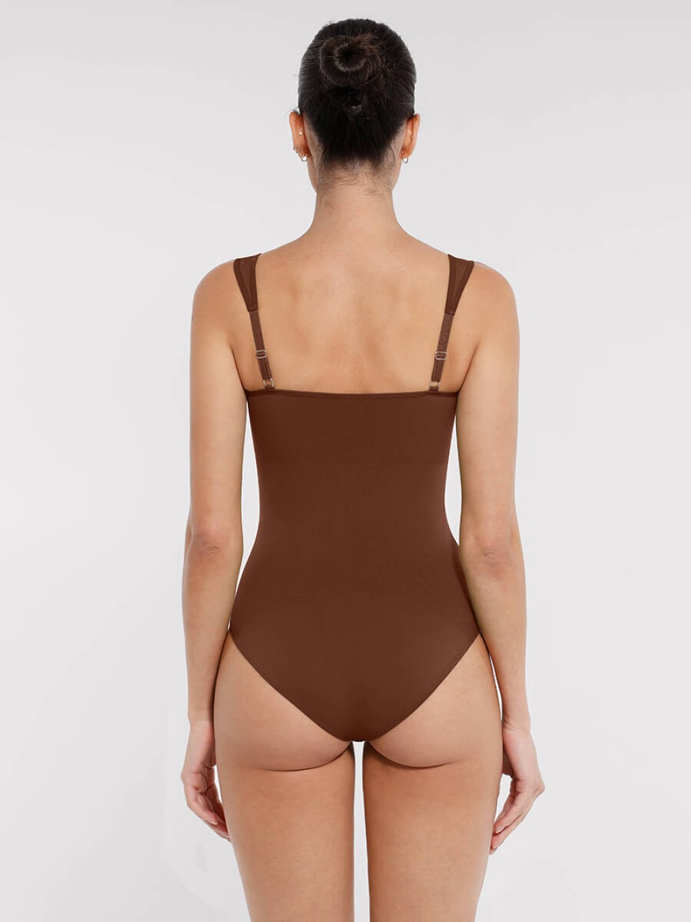 Seamless Bust Support Waist Control Panty Bodysuit