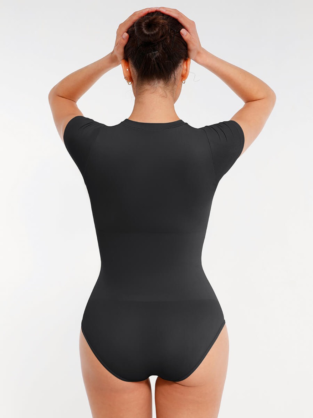 New Seamless Short Sleeve Waist and abdomen Shaping Hip briefs Bodysuit