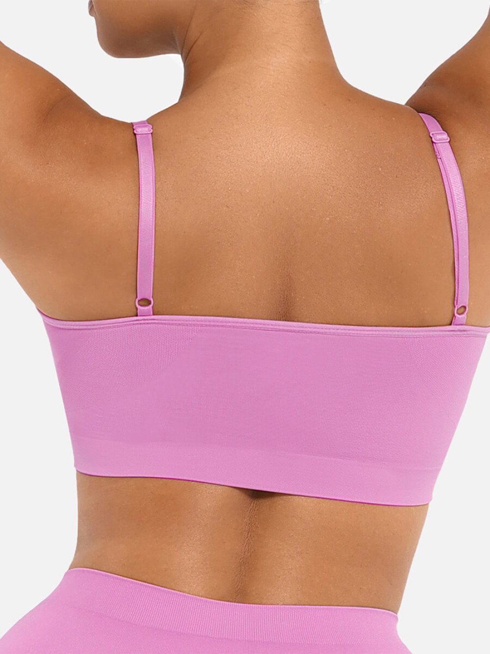 Seamless Wireless Shaping Bra with Adjustable Straps for Women