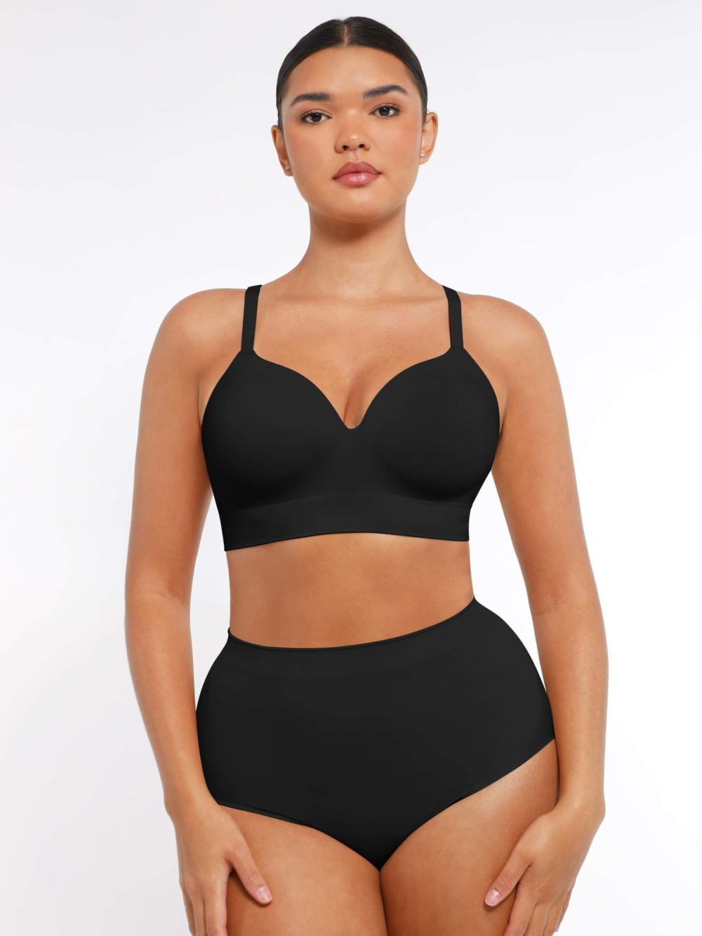 Wireless Seamless Wireless Bust Support Shapewear Bra