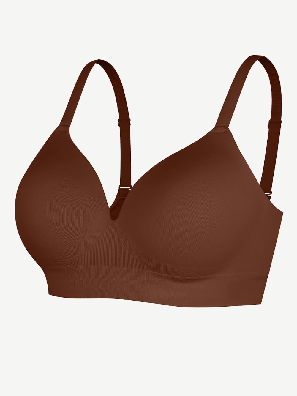 Fashion Seamless Wireless Shapewear Bra with Bust Support