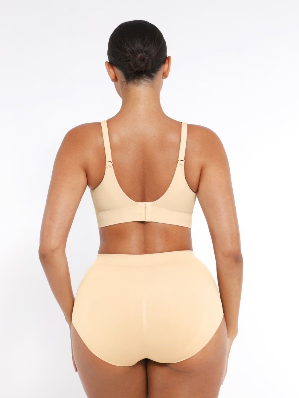 Fashion Wireless Seamless Shapewear Bra with Bust Support