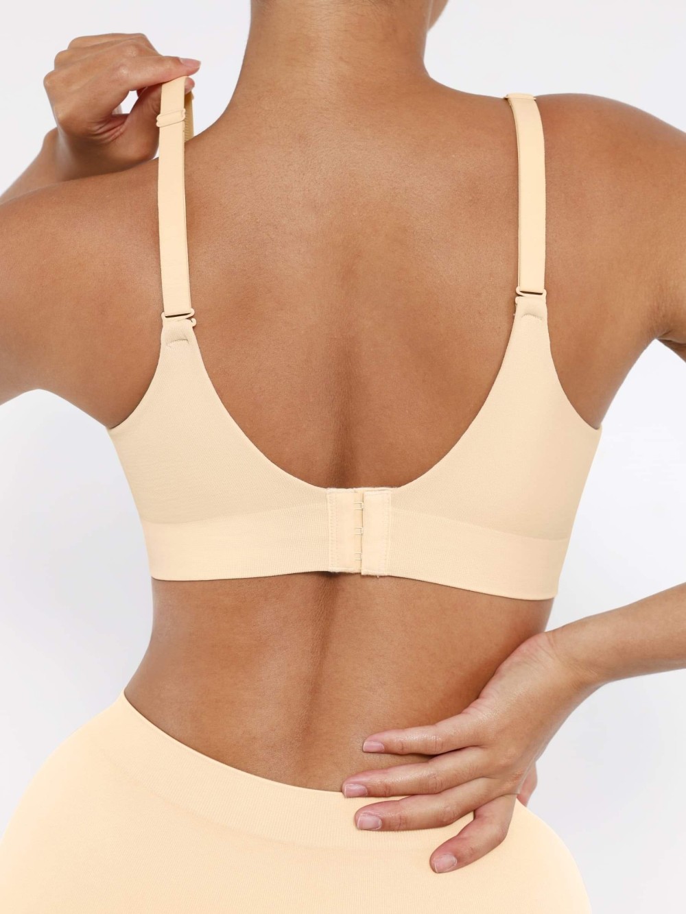 Fashion Wireless Seamless Shapewear Bra with Bust Support