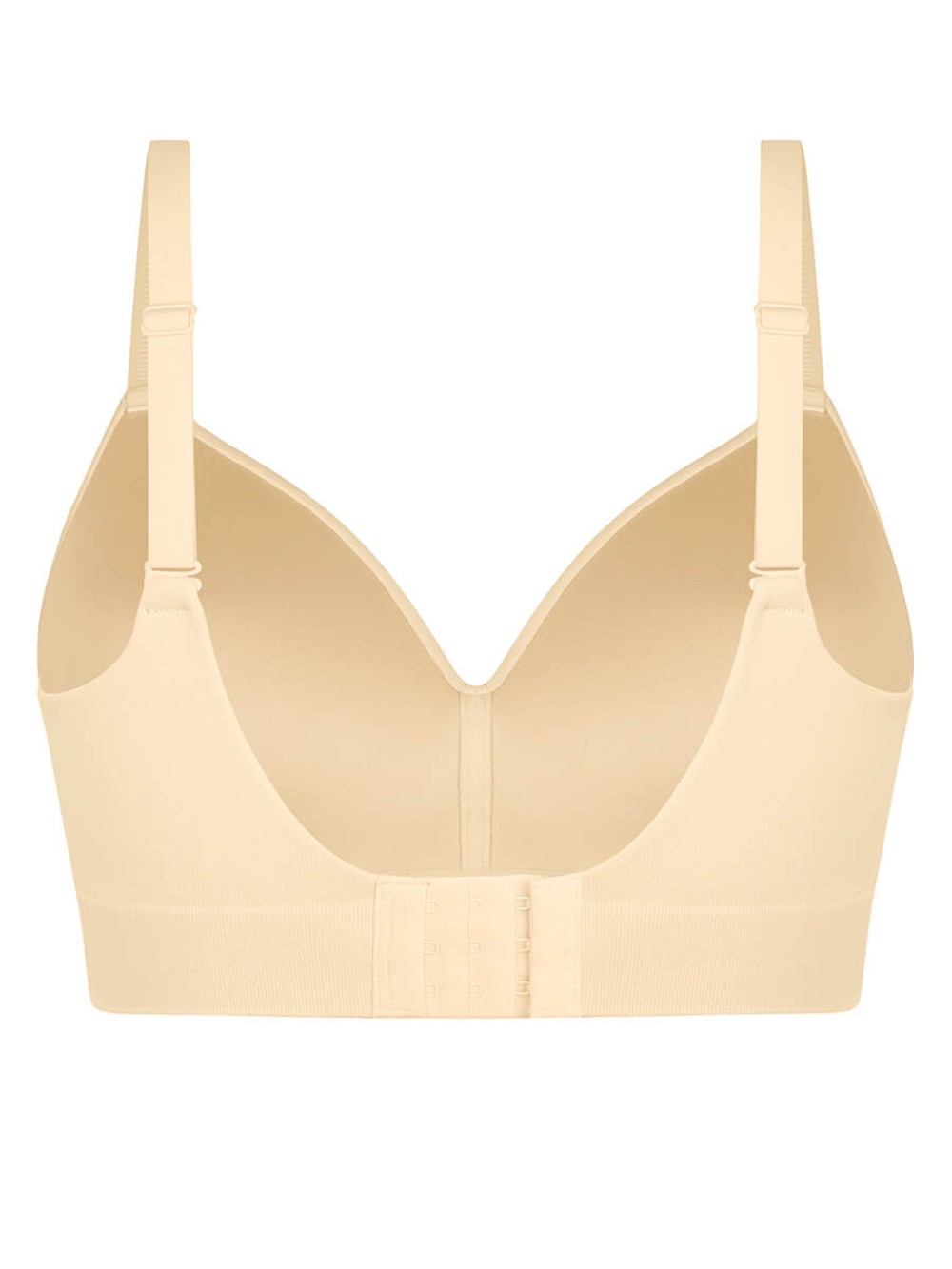 Fashion Wireless Seamless Shapewear Bra with Bust Support