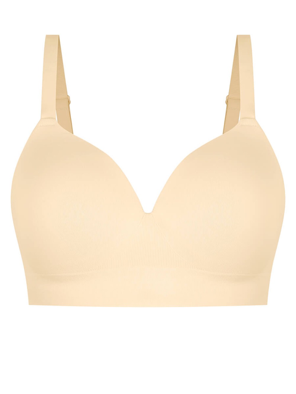 Fashion Wireless Seamless Shapewear Bra with Bust Support