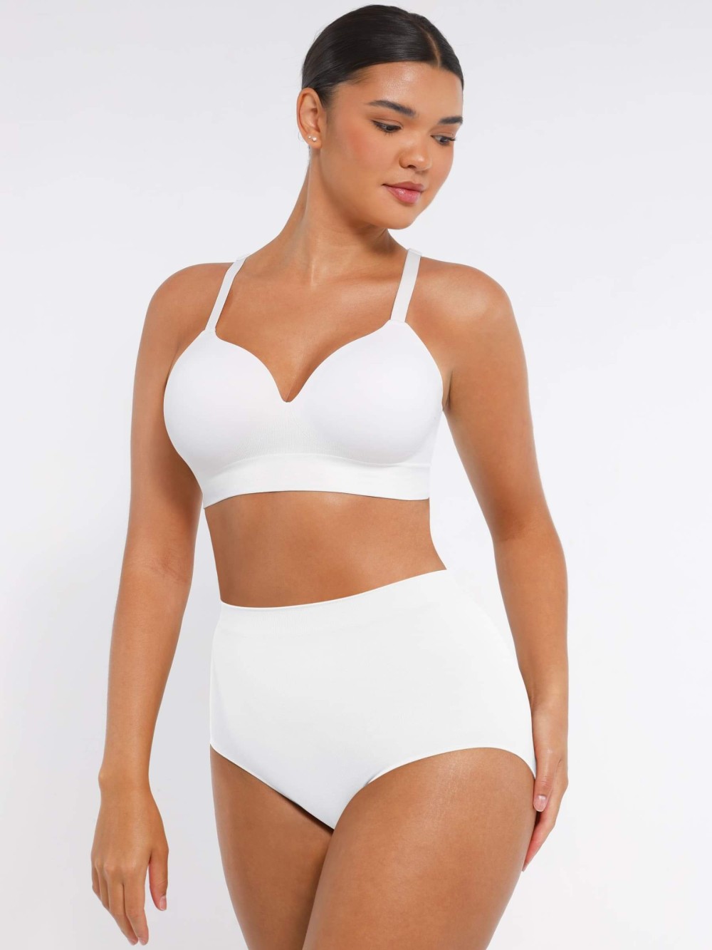 Wholesale Wireless Seamless Wireless Bust Support Shapewear Bra