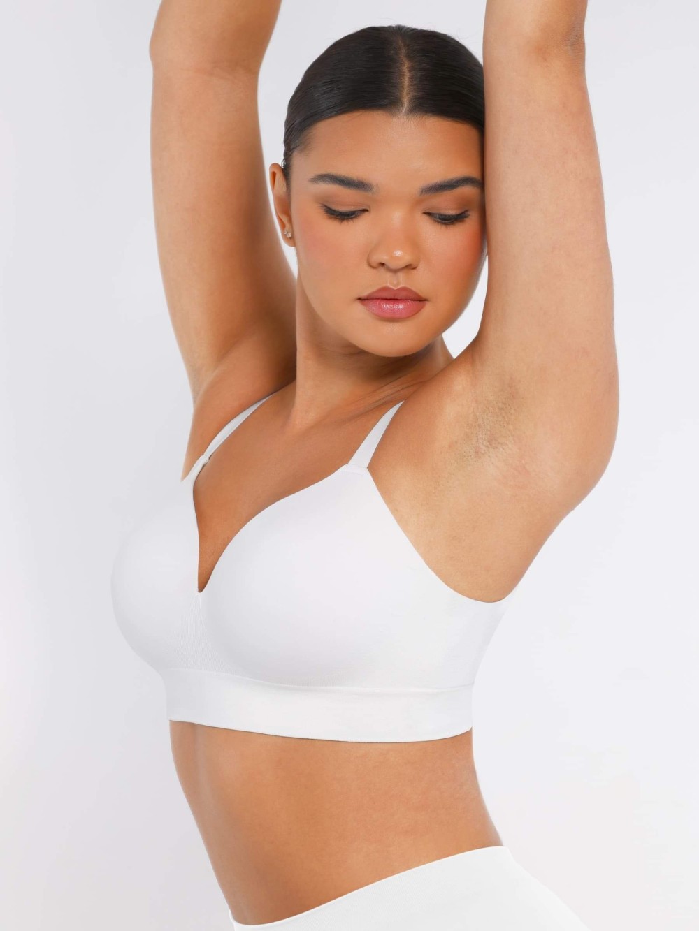 Wholesale Wireless Seamless Wireless Bust Support Shapewear Bra