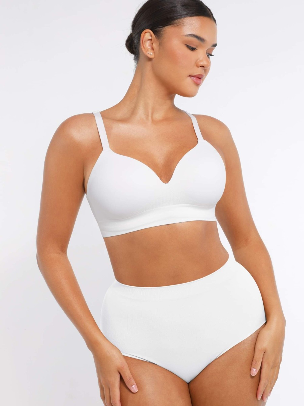 Wholesale Wireless Seamless Wireless Bust Support Shapewear Bra