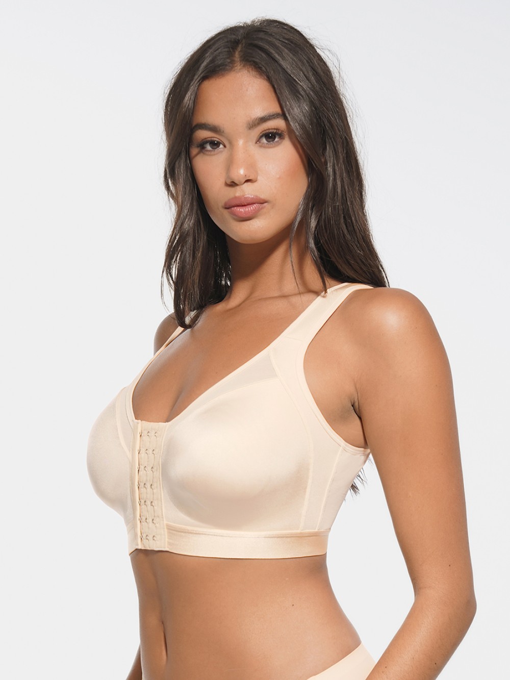 Full Coverage Wireless No Padding Post-Surgery Bra