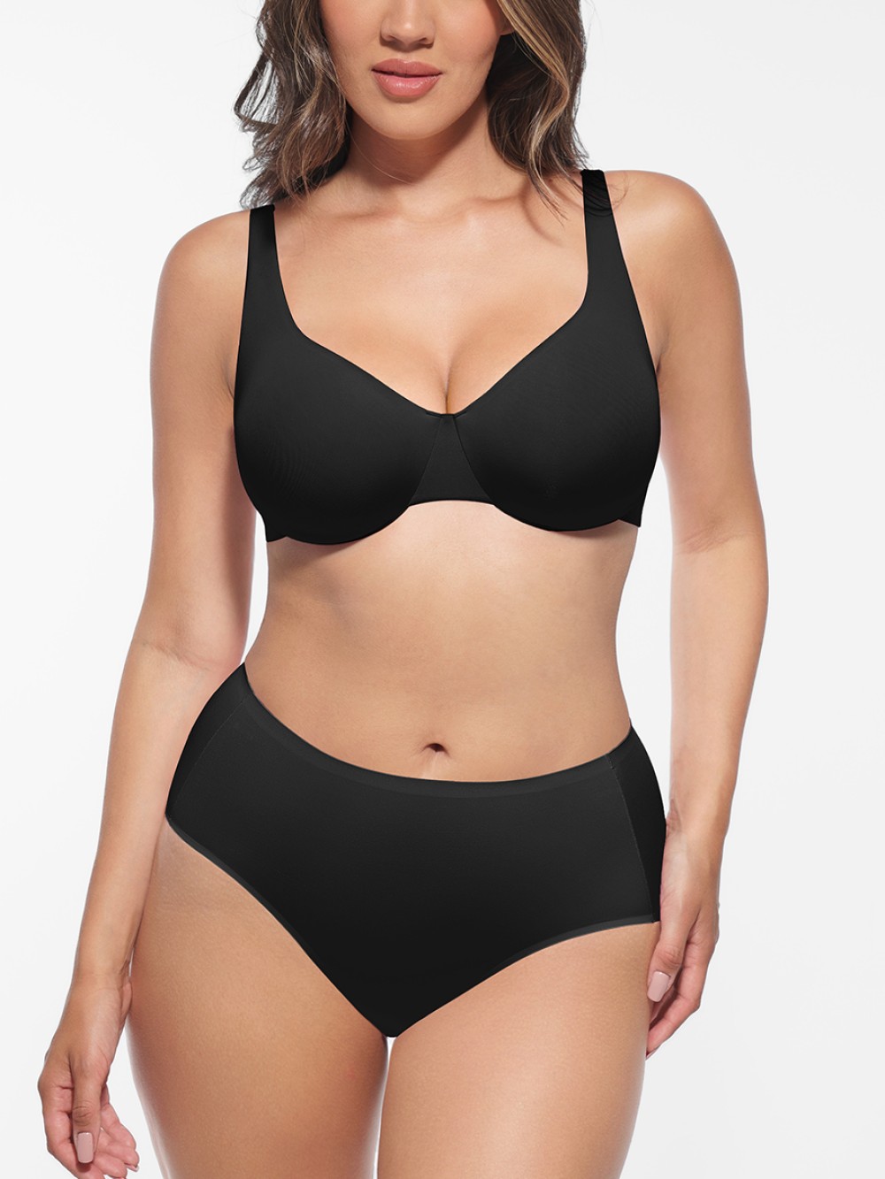 Cloud Like Mid Waist 360° 4-Way Stretch Daily Panties