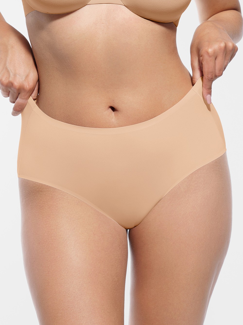 Wholesale Cloud Like Mid Waist 360° 4-Way Stretch Daily Panties