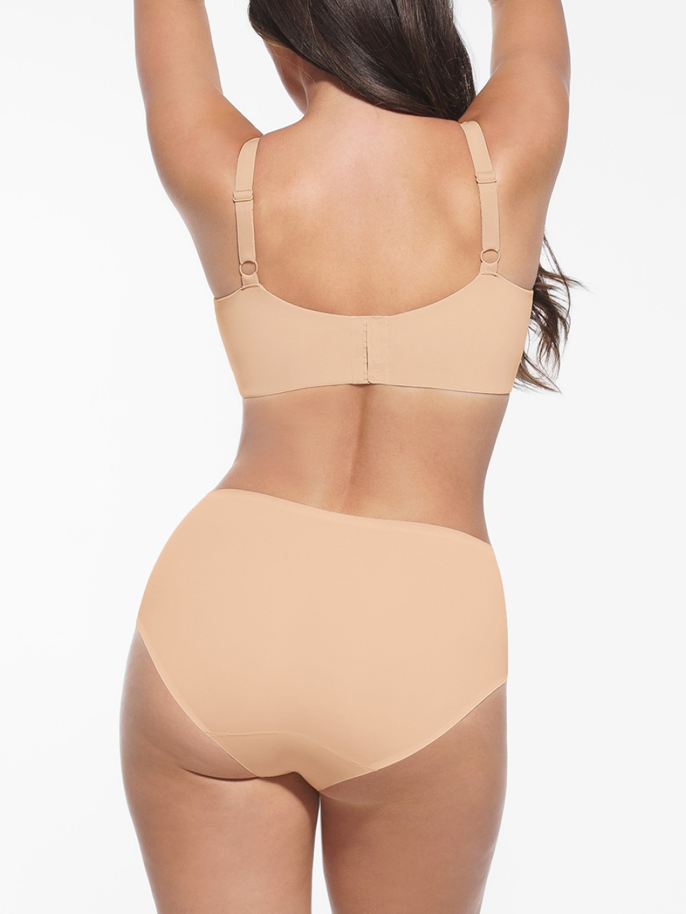 Wholesale Cloud Like Mid Waist 360° 4-Way Stretch Daily Panties