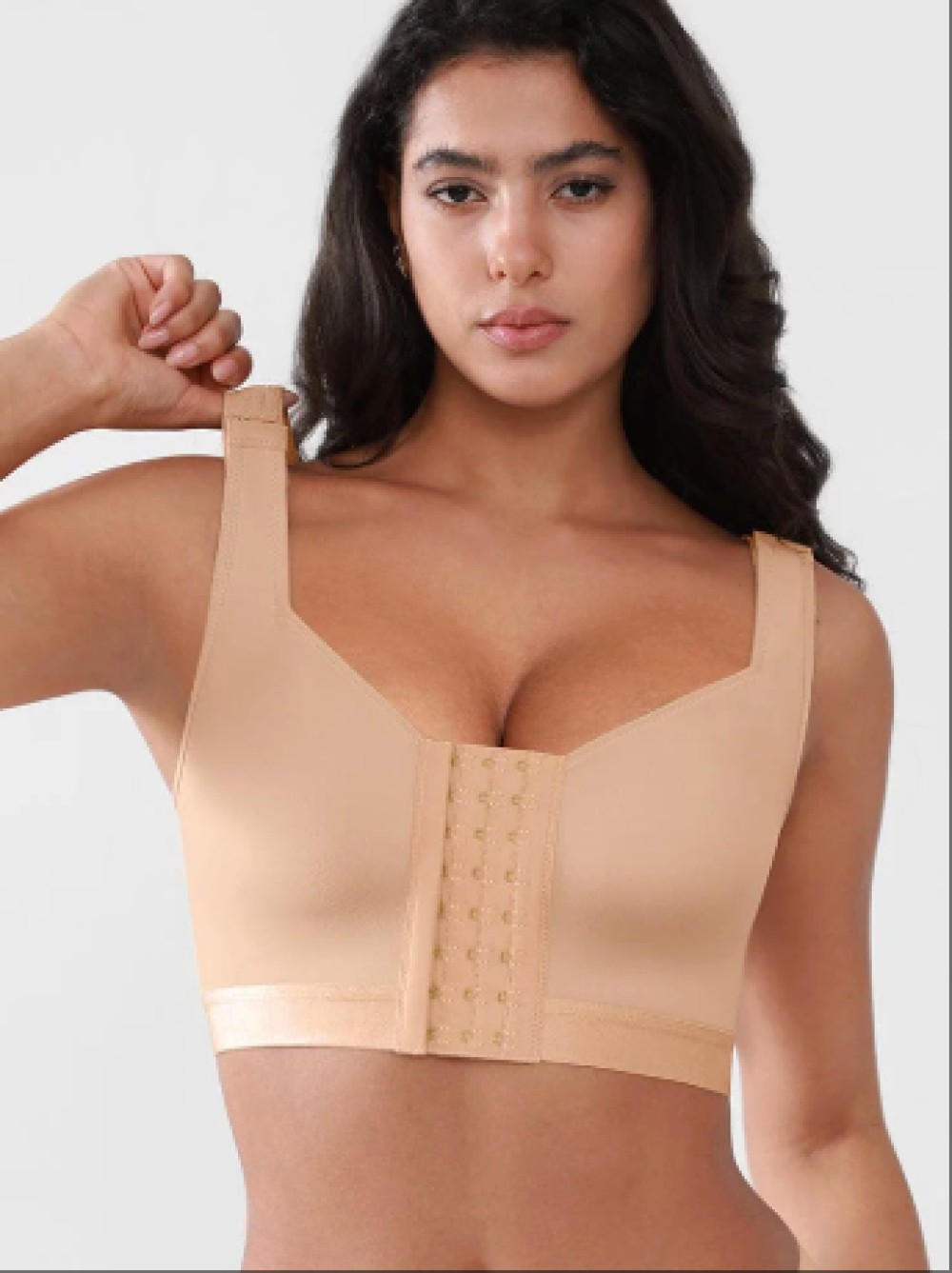 Post Surgery Bra Front Closure Compression Mastectomy Bra